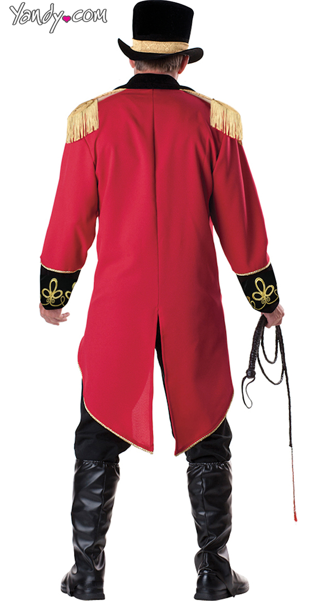 Men's Ringmaster Costume, Men's Circus Costume, Ringmaster Costume