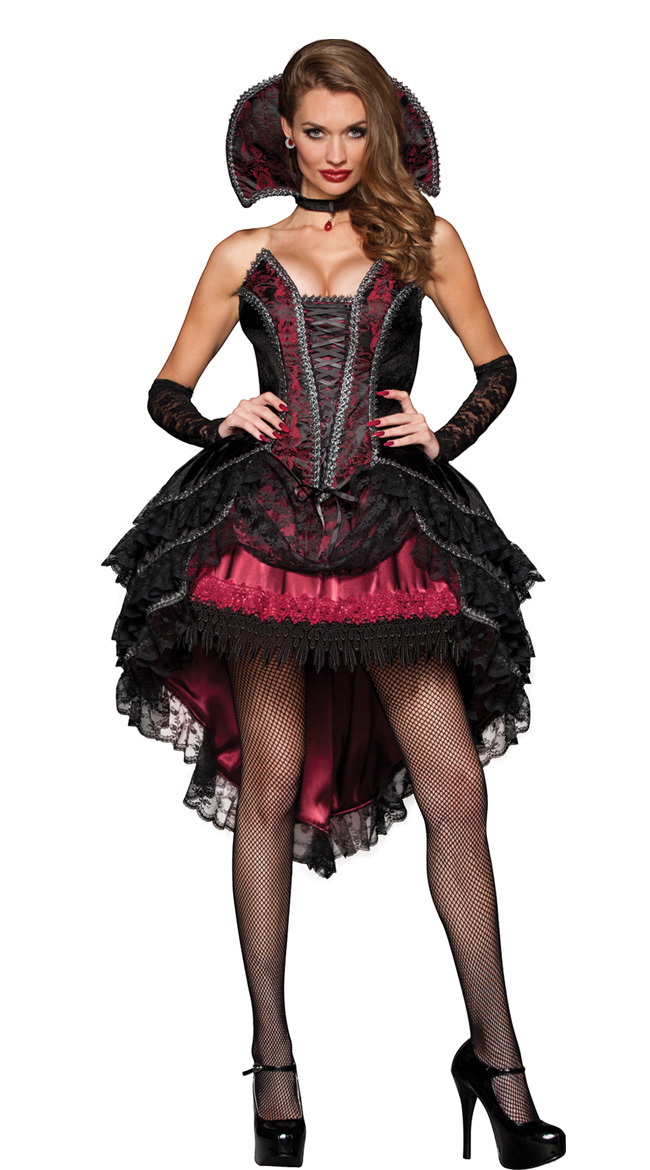 Women/'s Halloween Aristocratic Bloody Vampire Luxurious Costume Fancy...