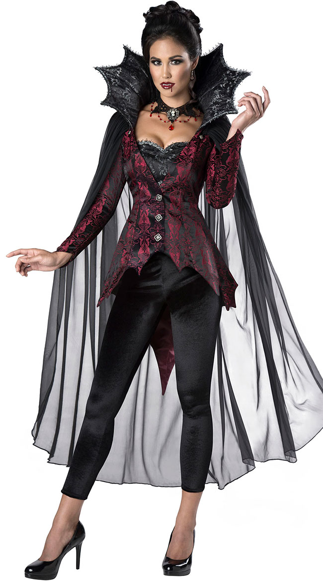 Sexy Vampire Costumes Gothic Adult Vampire Halloween Costumes Female Vampire Costumes