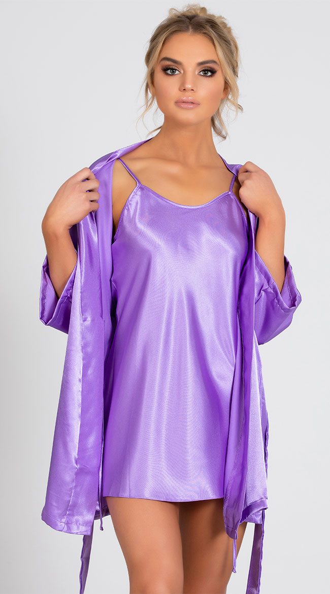 Show Off Satin Chemise Womens Chemise Lingerie Basic Chemise Yandy