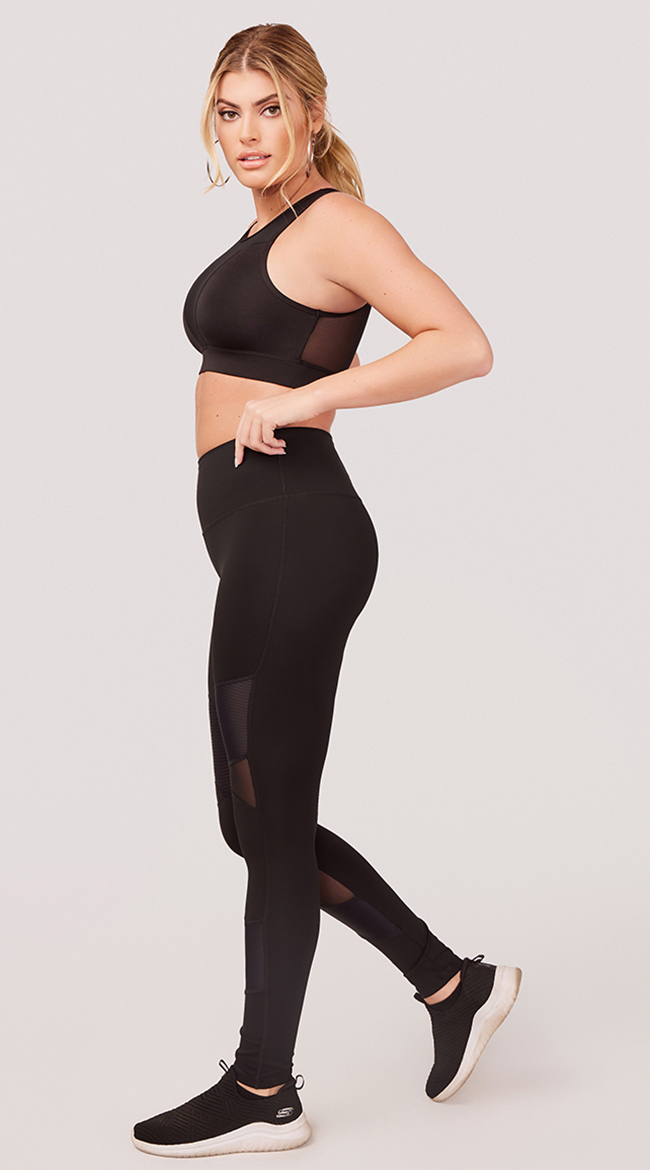 Moto Mesh Leggings, Cut-Out Gym Leggings - Yandy.com