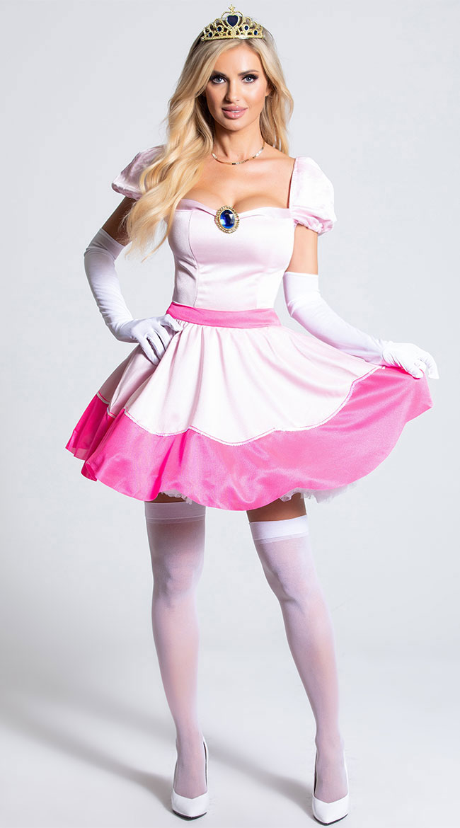 Pink Princess Costume, Video Game Princess Costume - Yandy.com