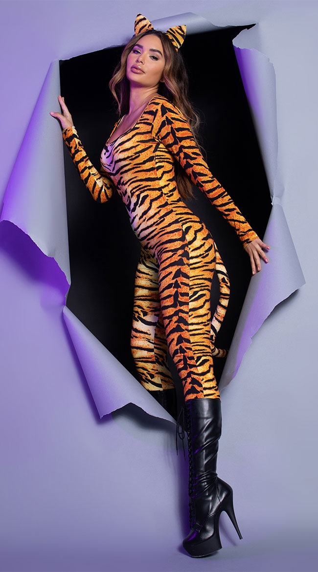 tiger woman costume