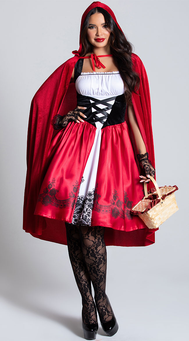 Classic Red Riding Hood Costume Sexy Red Riding Hood Costume Little Red Riding Hood Costume