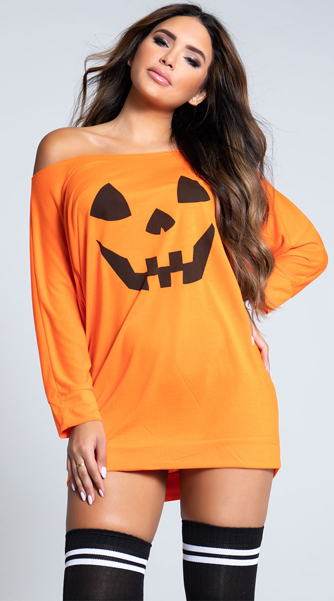 pumpkin dress shirt