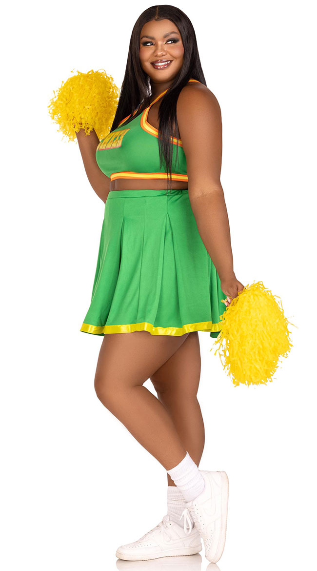 Plus Size Bring It Baddie Costume, Plus Size Cheerleader Costume - Yandy.com
