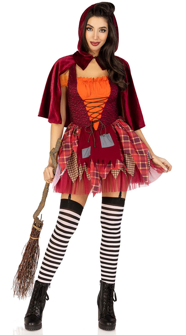  Spooktacular Creations Girl Orange Purple Witch Costume Deluxe  Set with Broom for Girls Halloween Dress Up : Clothing, Shoes & Jewelry