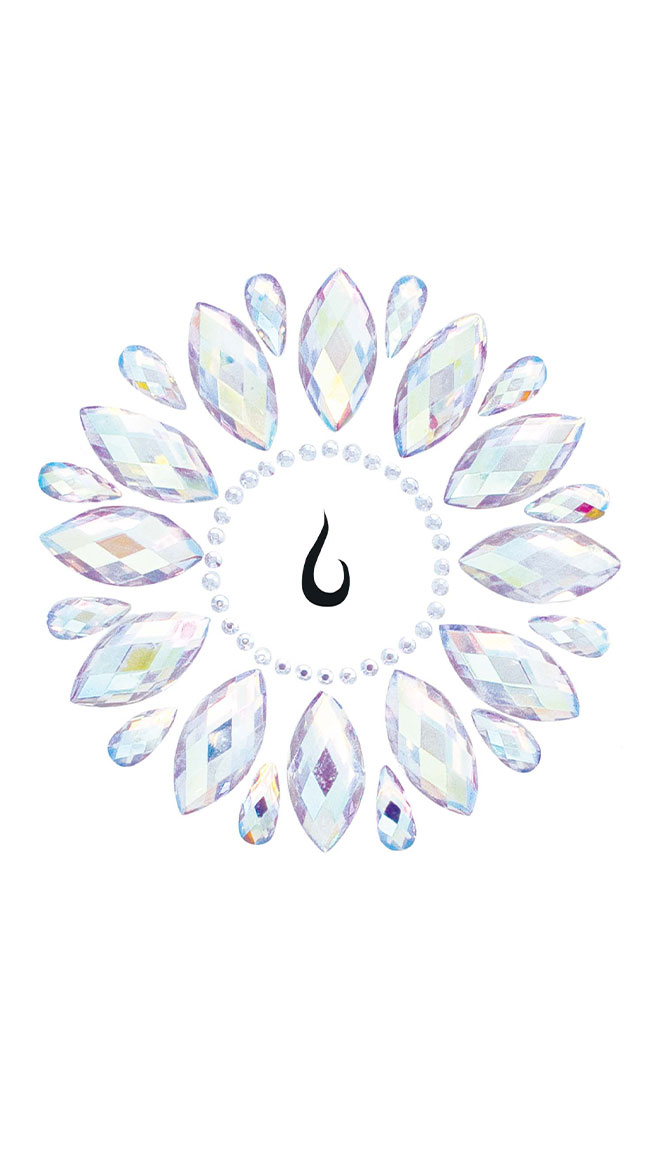 Fluer Adhesive Body Jewels, Jewel Body Stickers