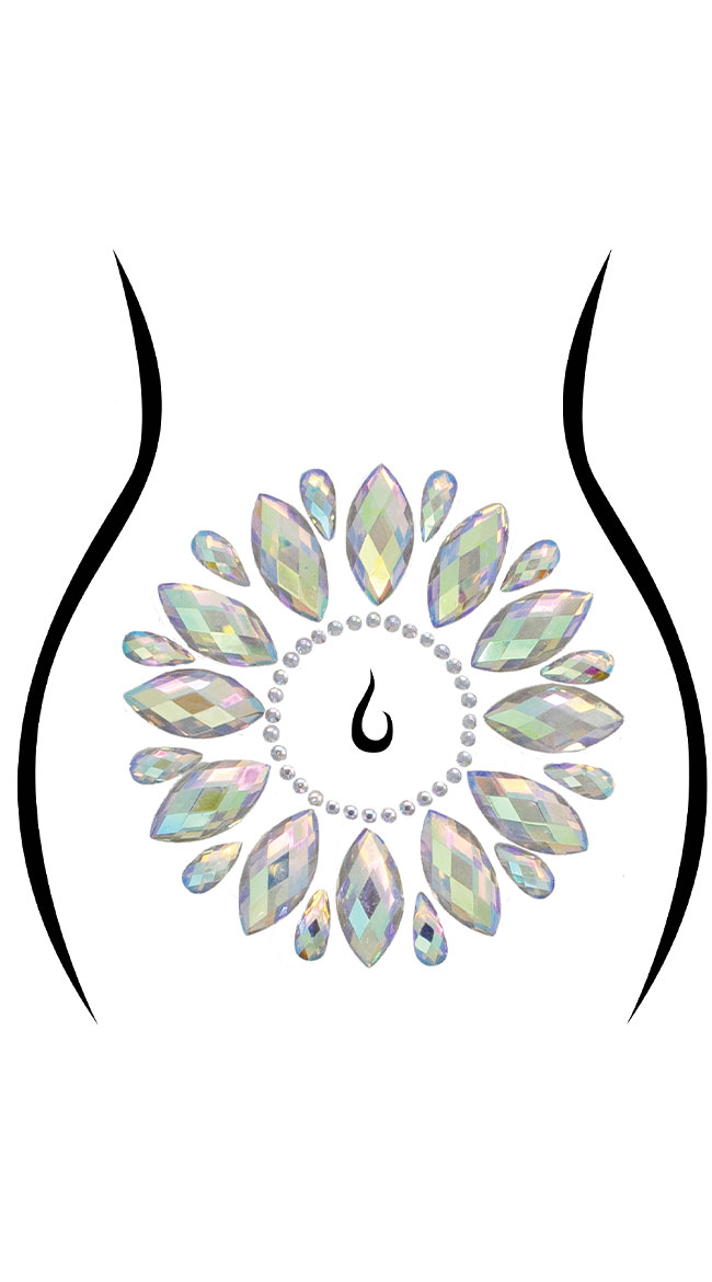 Fluer Adhesive Body Jewels, Jewel Body Stickers