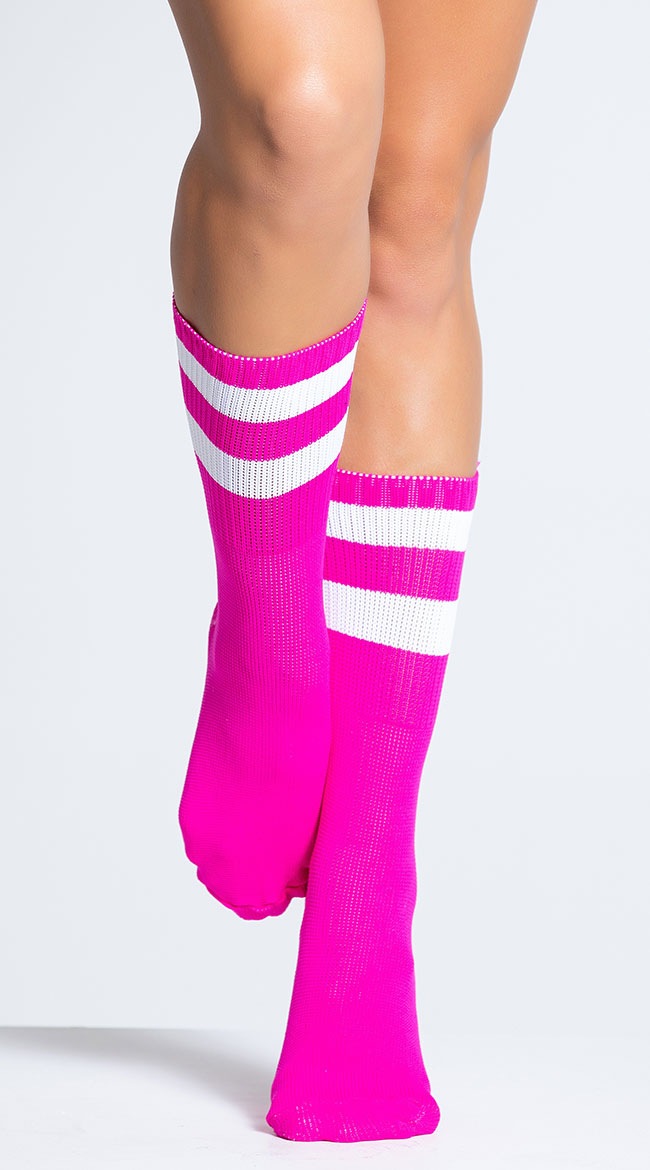 Striped Ankle Socks, Colorful Ankle Socks, Striped Anklet Socks