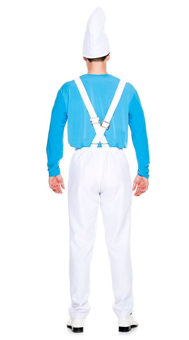 Men's Blue Buddy Costume, Men's Blue Elf Character Costume - Yandy.com