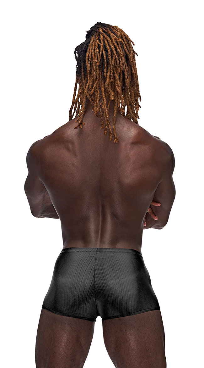Men's Striped Mini Boxer Short, Men's Striped Boxer - Yandy.com