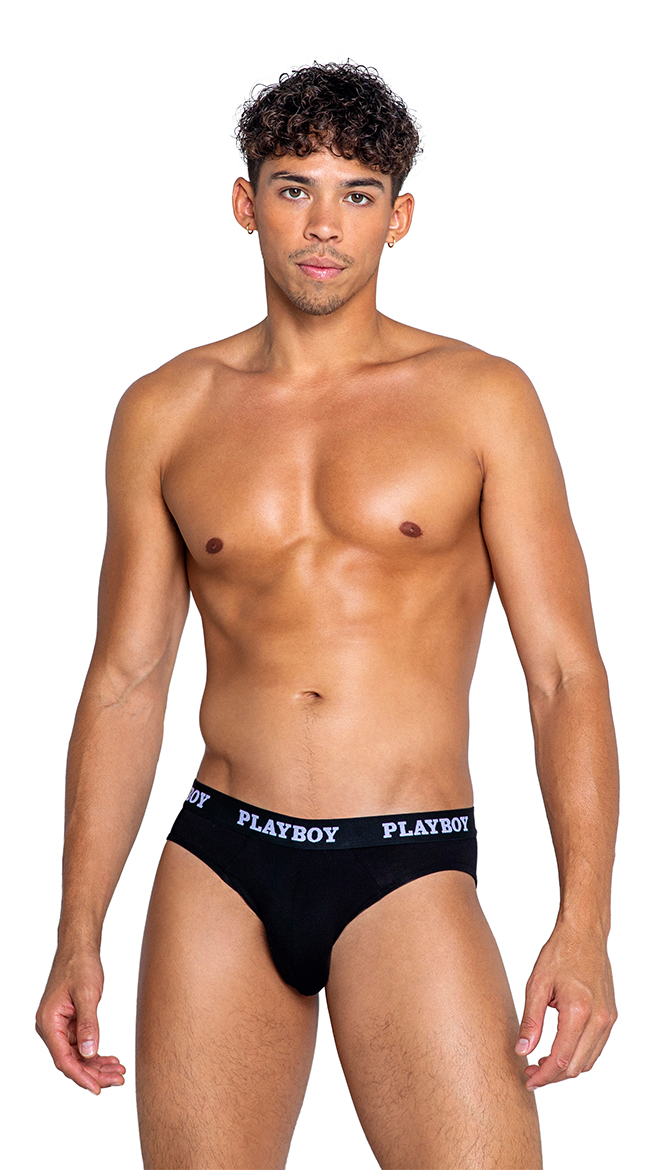 Men's Playboy Modal Gym Briefs, Men's Playboy Briefs 