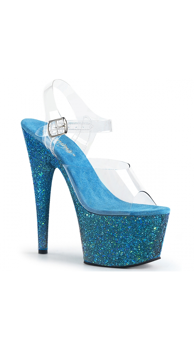 Mingyuan™ | Glitter-Strap Platform Sandals