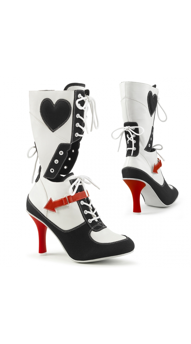 mid calf canvas boots