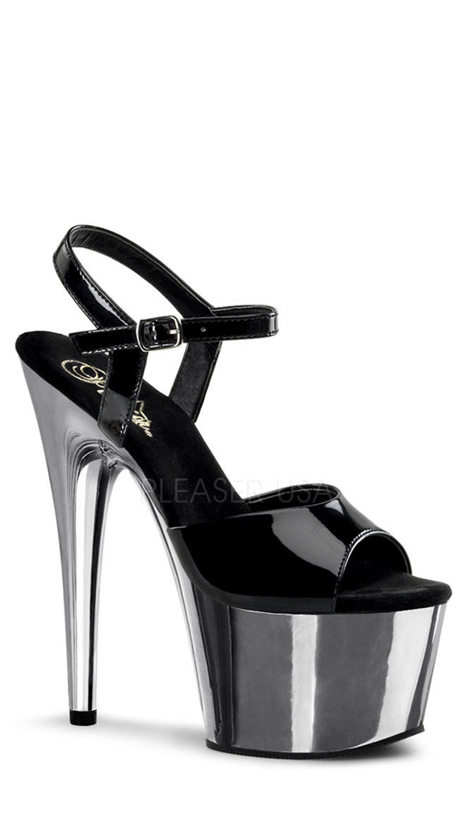7 Inch Ankle Strap Stiletto, Ankle Strap Heels, Ankle Strap High Heels ...