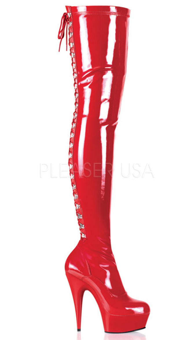 yandy thigh high boots