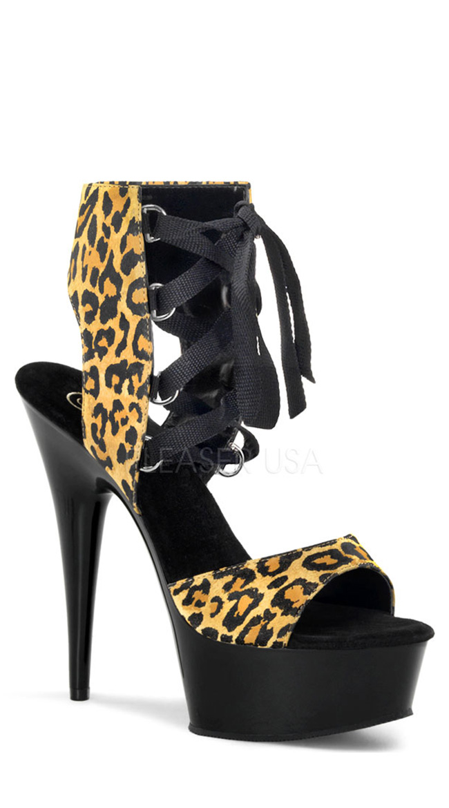 lace up front heels