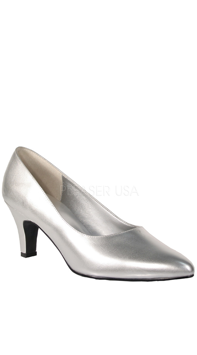 3 Inch Block Heel Classic Pump, 3" Block Heel Classic Pump