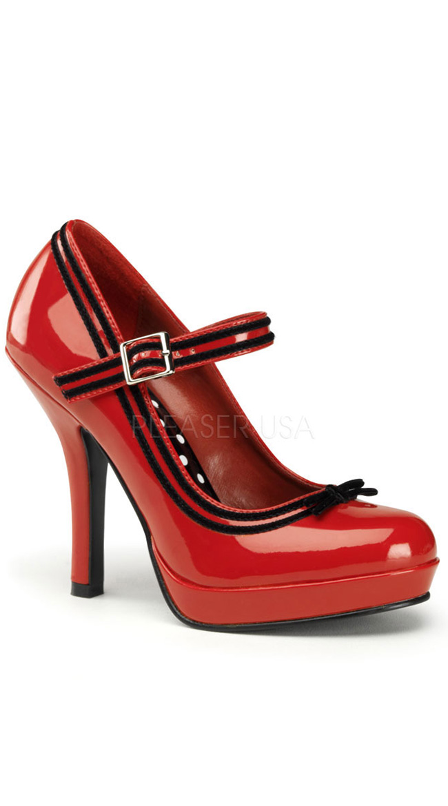mary jane 2 inch heel