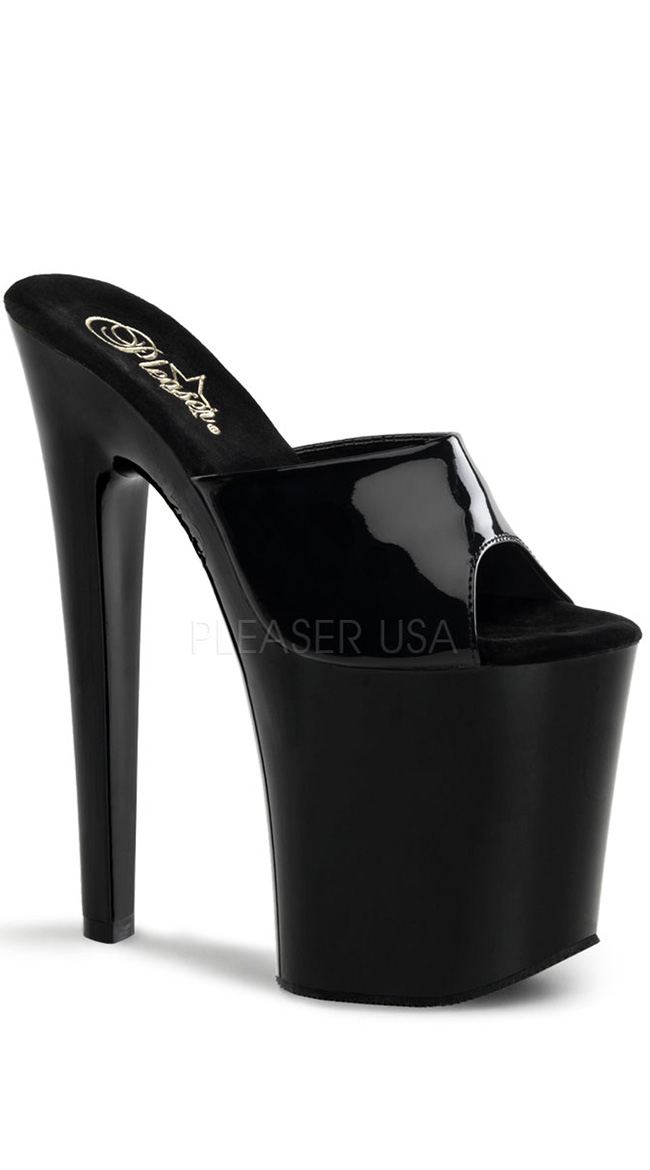 8 inch platform sandals