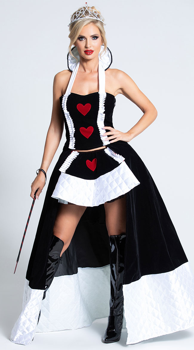 Alice In Wonderland Queen Of Hearts Costume