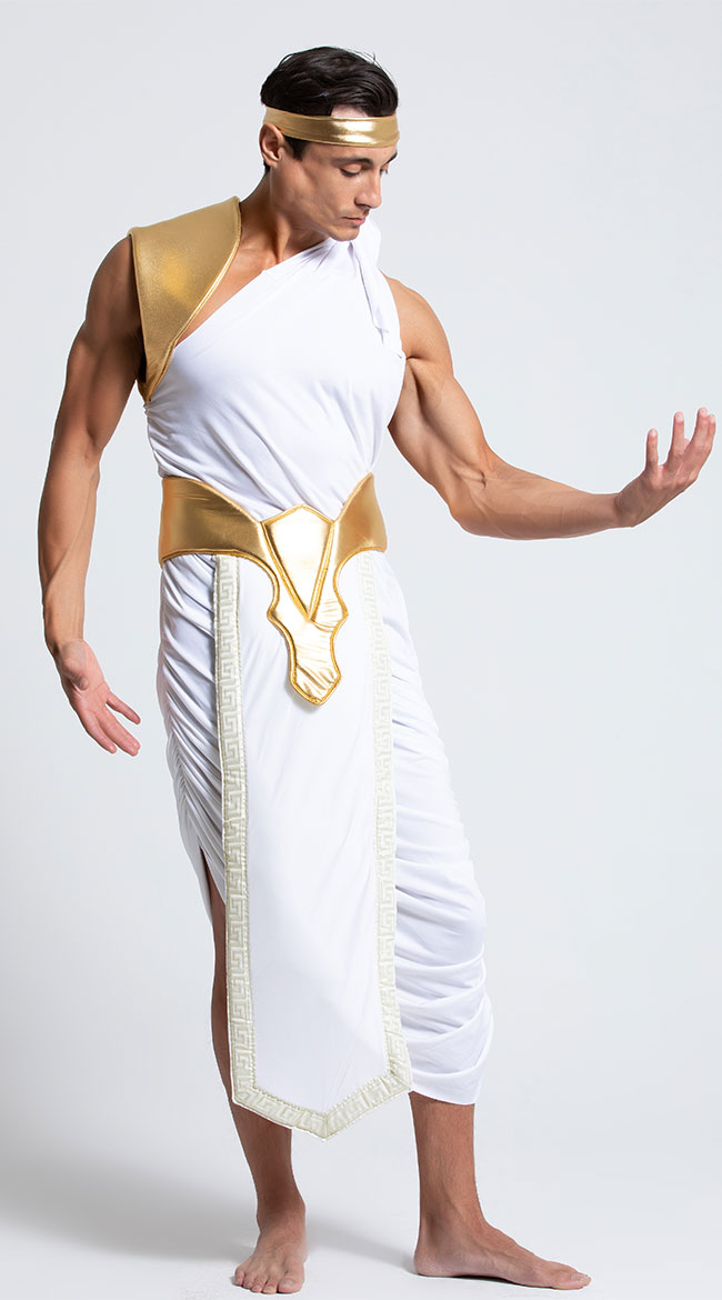 Mens Greek God Costume Mens Greek Costume Mens Toga Costume