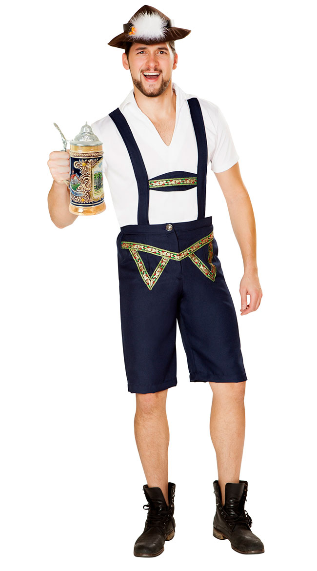 Men's Oktoberfest Beer Bud Costume, men's Oktoberfest costume - Yandy.com