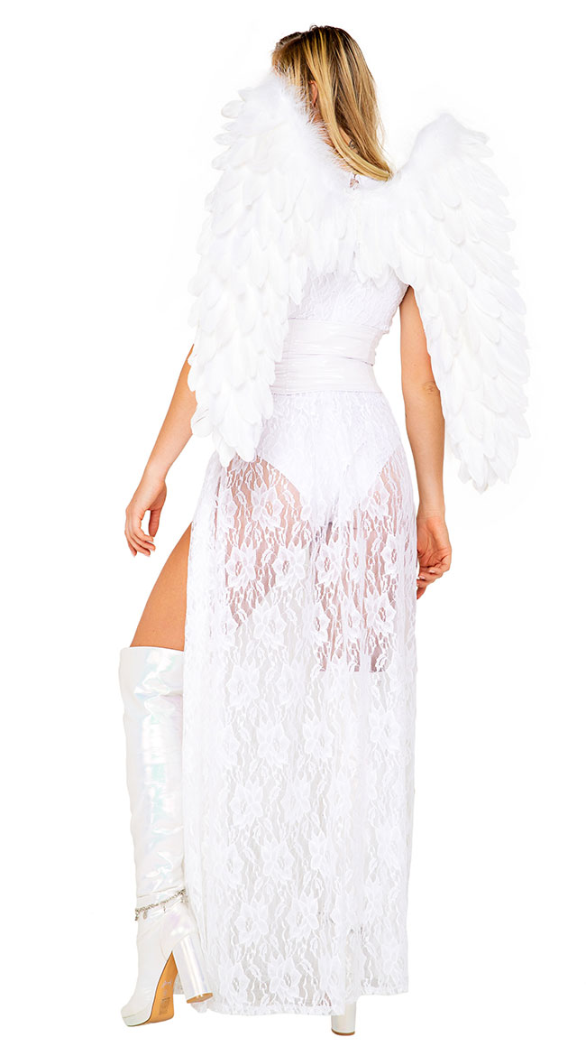 Heavens Kiss Angel Costume, Sexy White Angel Costume - Yandy.com