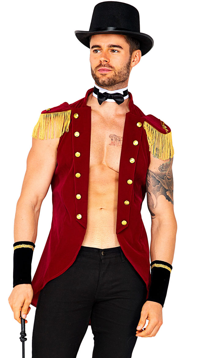Men's Big Top Master Costume, Men's Ringmaster Costume - Yandy.com