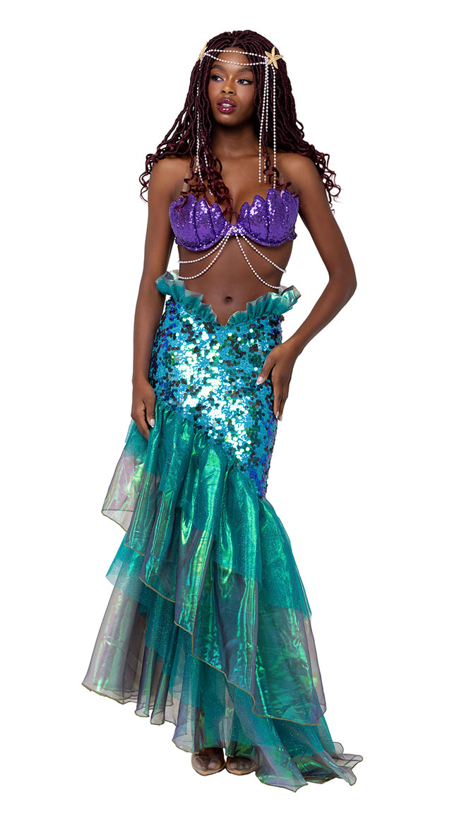 Mermaid Costume Shell Bra Top · How To Make A Mermaid Costume