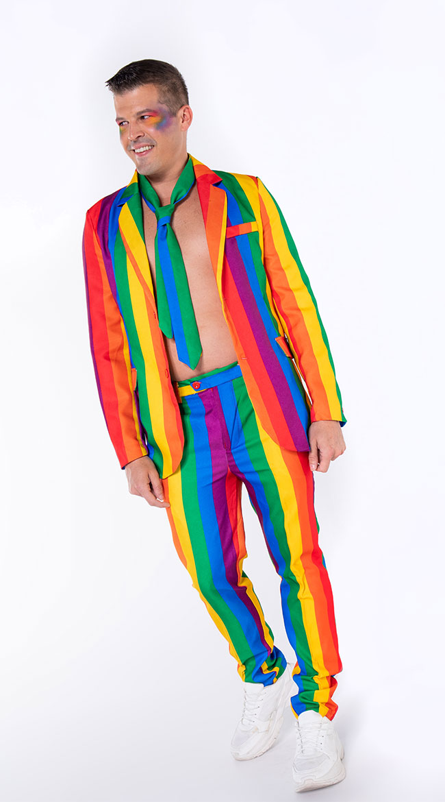 pride rainbow outfit