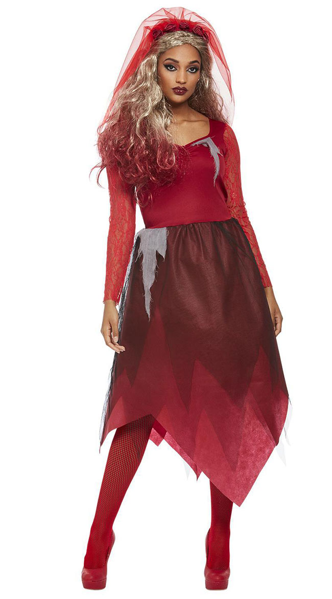 bloody bridesmaid costume