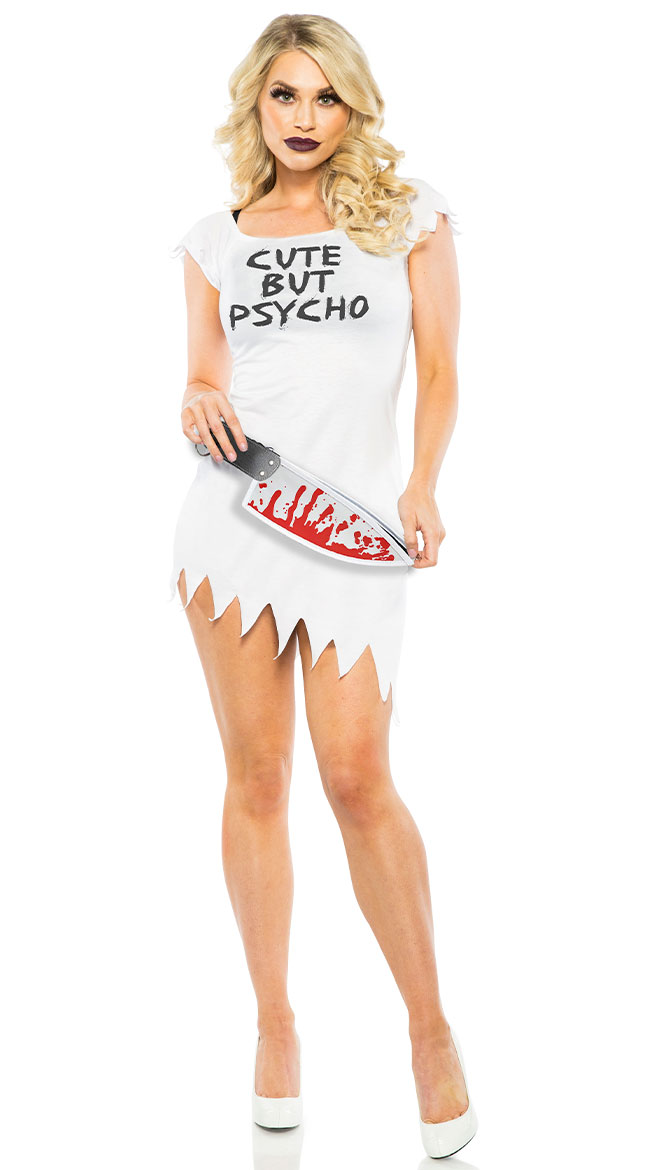 Cute But Psycho Costume Scary Dress Costume