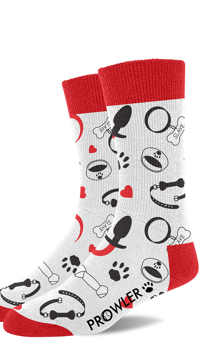 Men's Prowler Puppy Socks, Men's Puppy Socks - Yandy.com