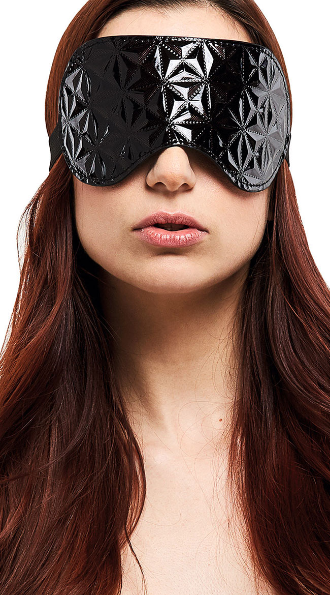 Blurred Vision Vinyl Eye Mask, Sexy Blindfolds & Accessories