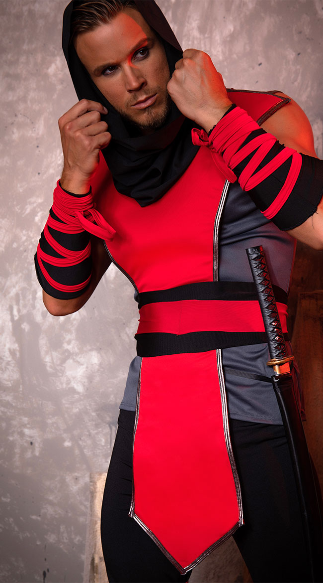 Yandy Men's Lethal Assassin Costume, men's ninja costume - Yandy.com