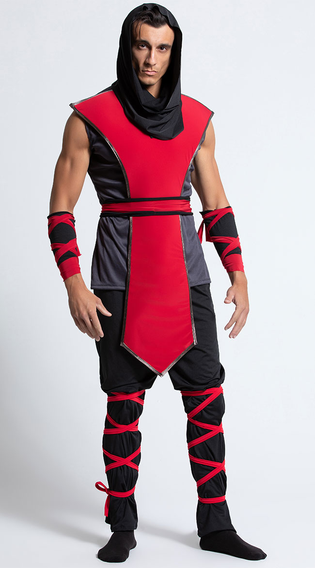 Yandy Men's Lethal Assassin Costume, men's ninja costume