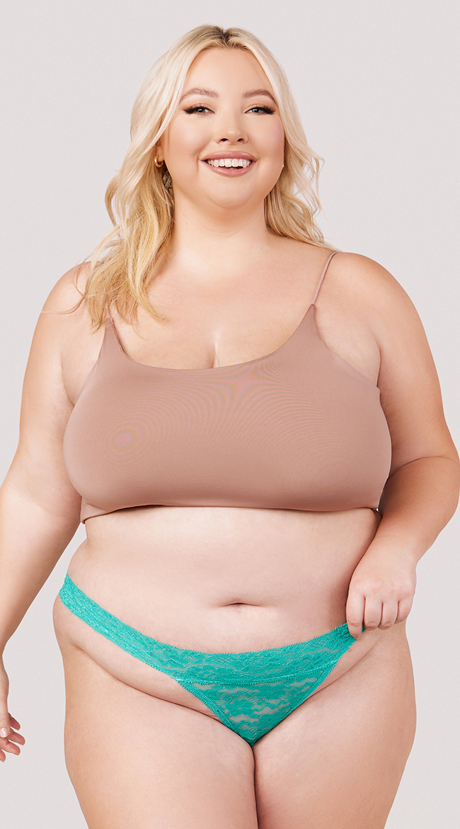 Yandy Plus Size Nice 7Pack Panty Bundle, Plus Size Lace Thong and