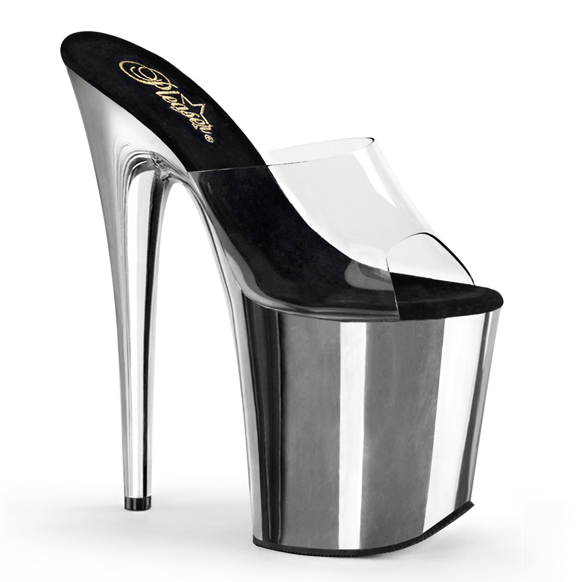 platform slide heels