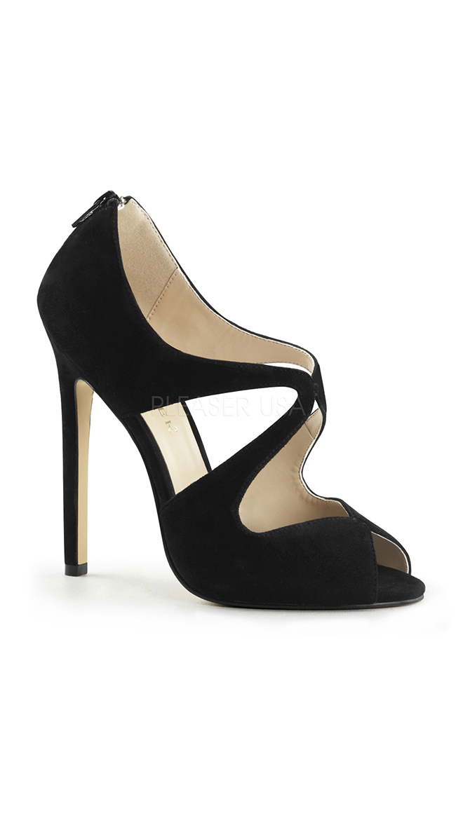 side cut out pumps