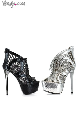 snake print stiletto booties