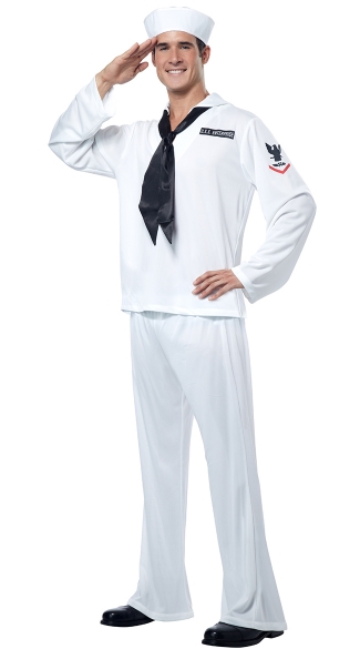 Men's Sailor Costume, Male Sailor Costume