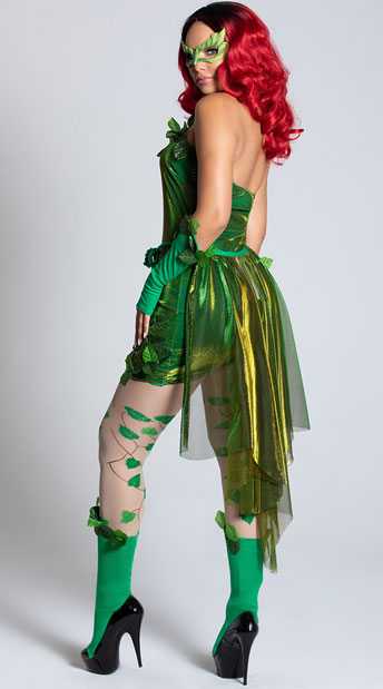 Lethal Beauty Costume Womens Ivy Costume Ivy Superhero Costume Ivy 