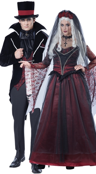 Immortal Vampire Bride Costume, Vampire Costume, Vampire Gown Costume ...