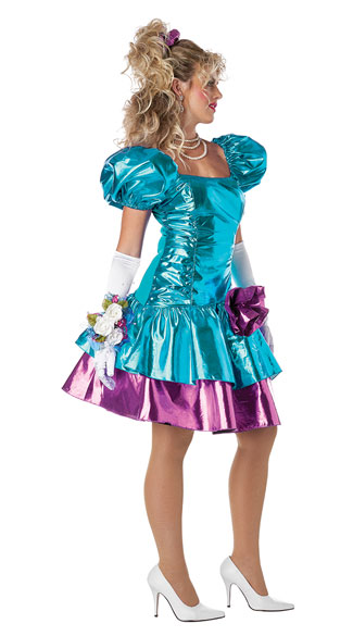 Party Girl Prom Costume, Sexy 80's Party Costume-Yandy.com