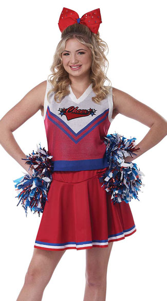 Time To Score Costume, Sexy Cheerleader Costume - Yandy.com
