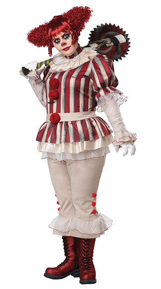 Sadistic Clown Costume, scary clown costume - Yandy.com