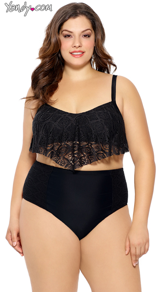 crochet bikini plus size