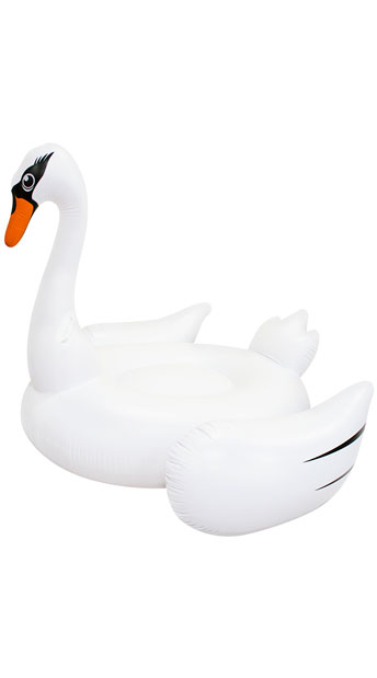 swan floatie